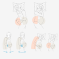 Load image into Gallery viewer, Piko™ Pregnancy Pillow - Belly & Back Relief
