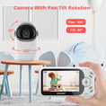 Load image into Gallery viewer, Piko - 4.3 Inch Baby Monitor
